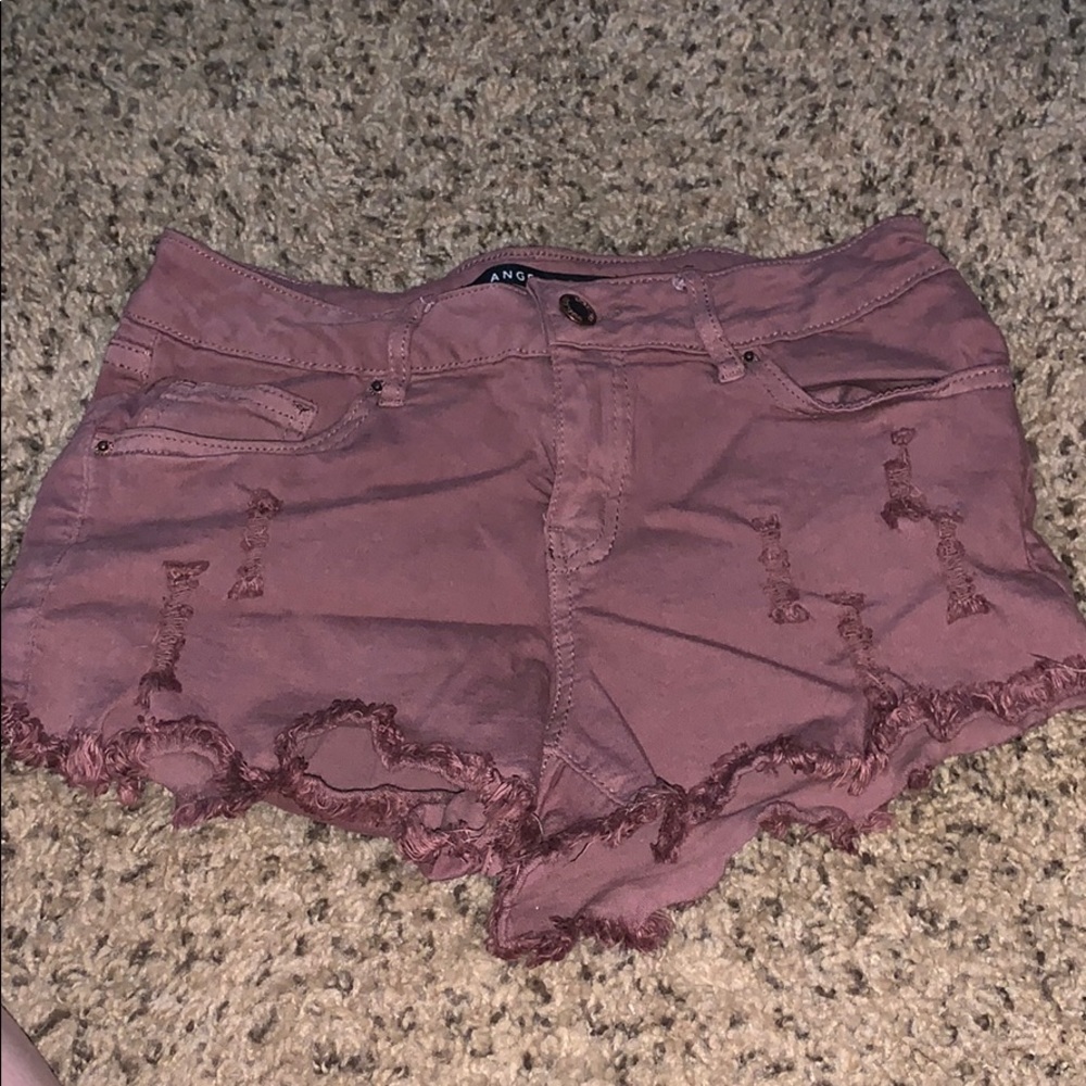 Maroon shorts